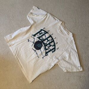 Boston Fleet Vintage Heavyweight T Shirt Ivory
